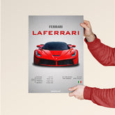 Ferrari LaFerrari – Hypercar Legacy Poster